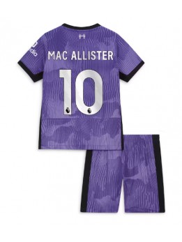 Liverpool Alexis Mac Allister #10 Dječji Rezervni Dres kompleti 2023-24 Kratak Rukavima (+ kratke hlače)